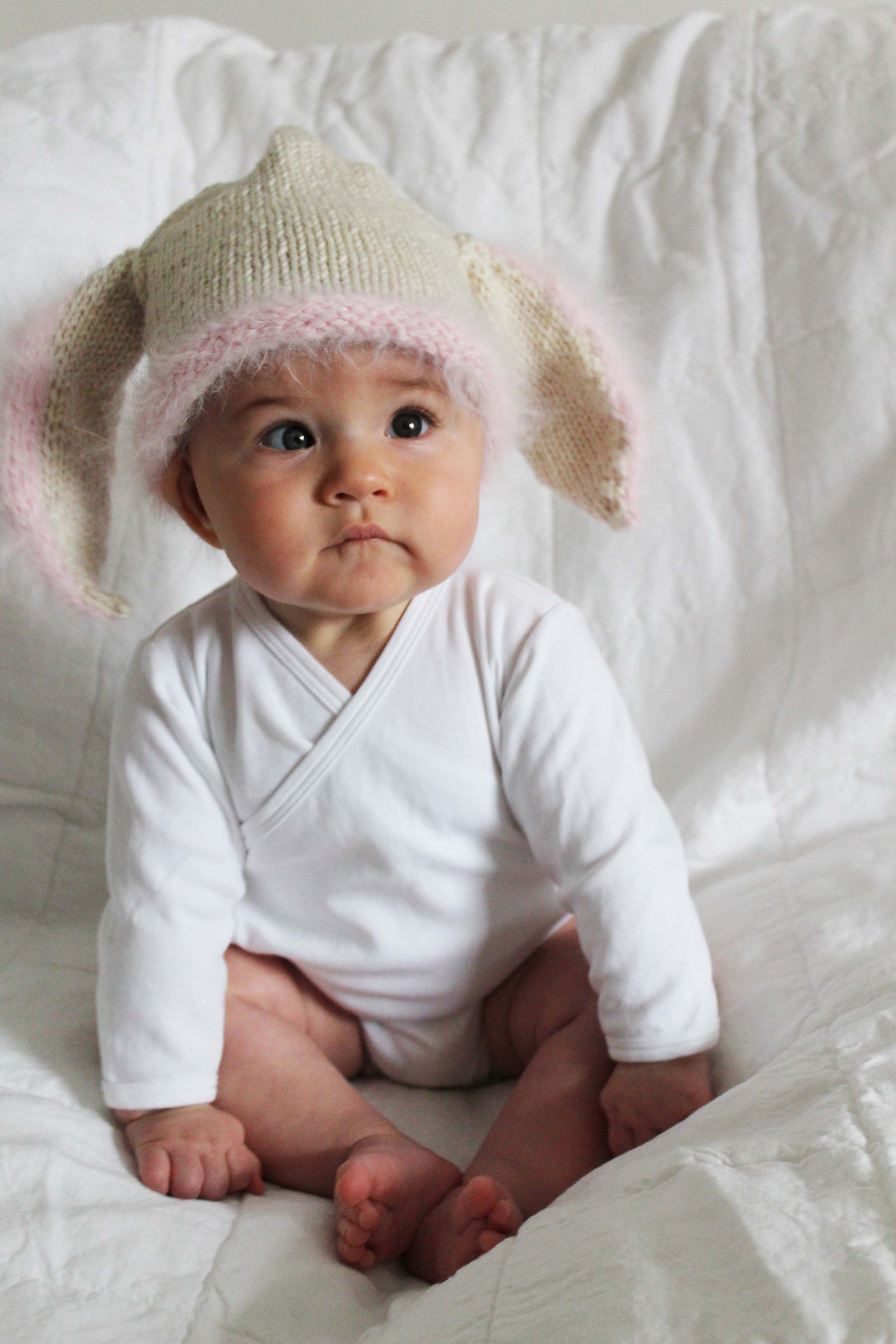 infant bunny hat