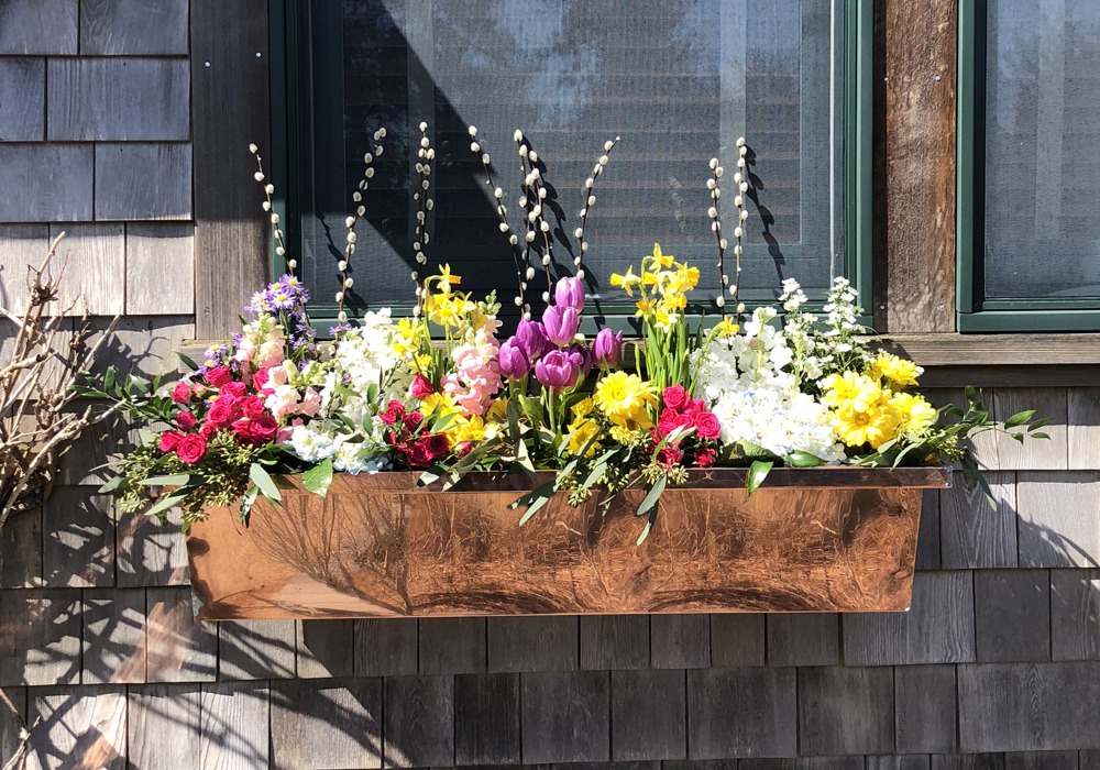 nantucket flower boxes