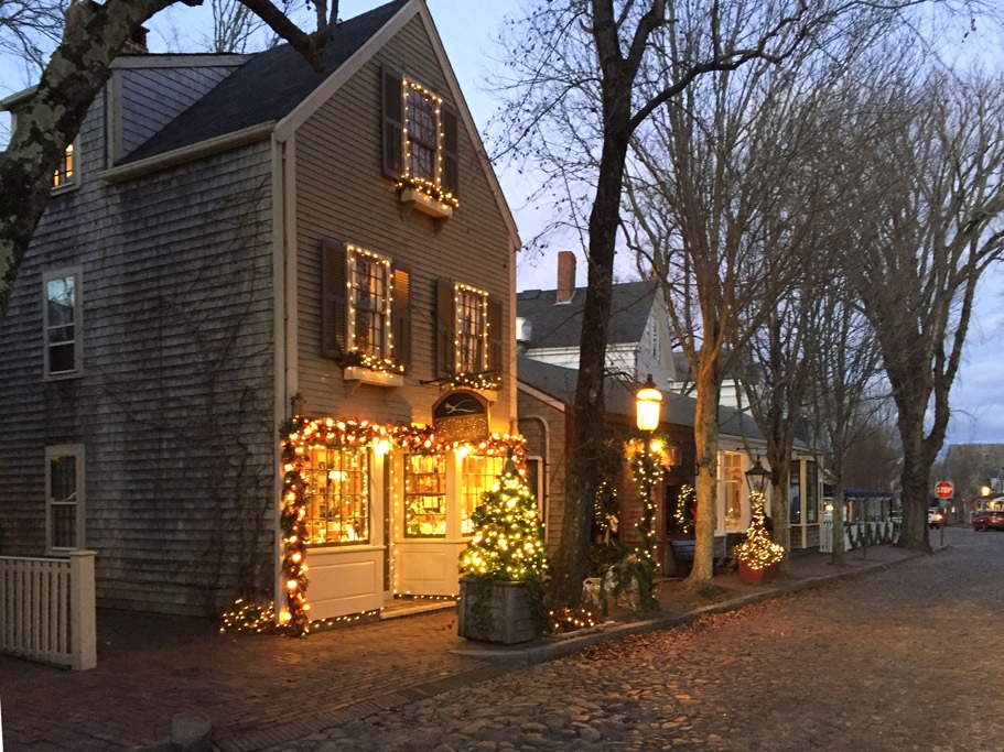 nantucket christmas shopping