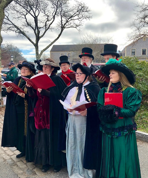 nantucket stroll carolers