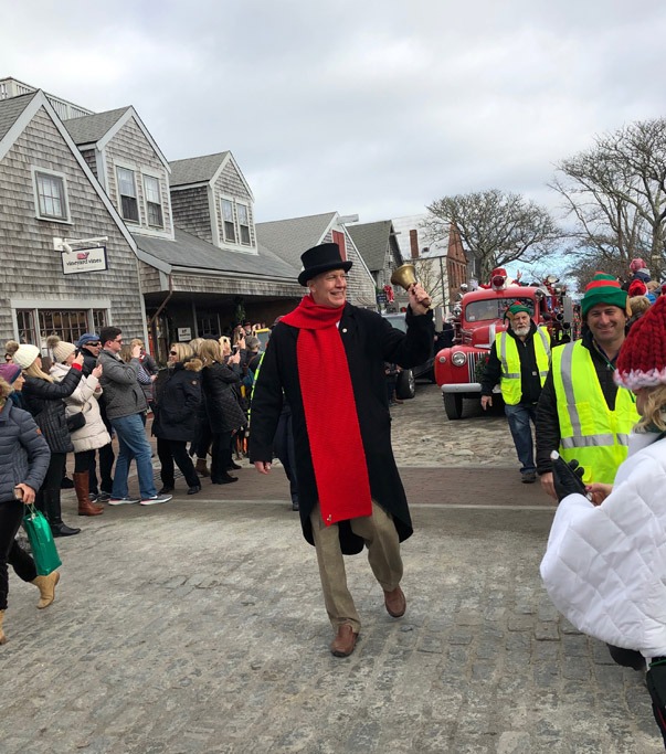 town crier nantucket stroll