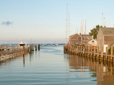 nantucket harbor in fall