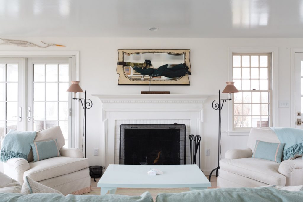 sconset cottage living room
