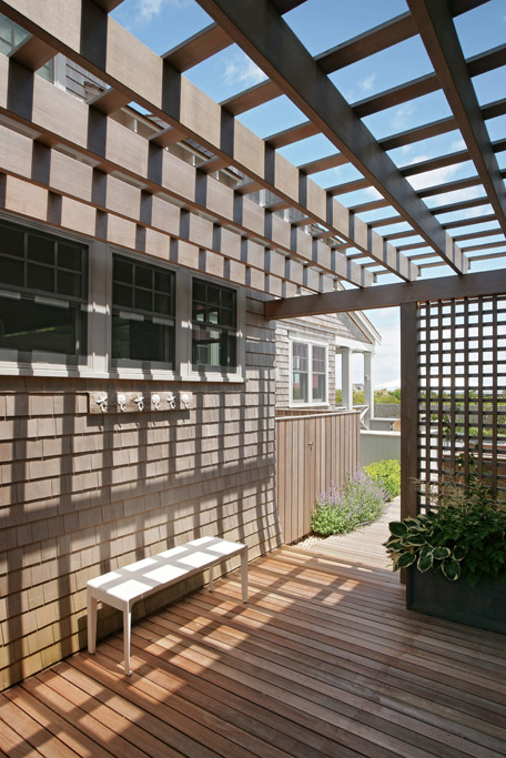 nantucket outdoor pergola